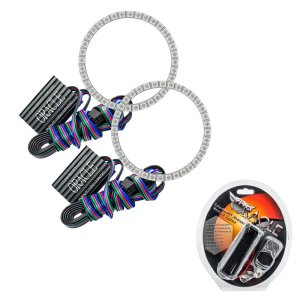 Nissan 350Z Headlight Halo Kit - ORACLE Lighting - ColorSHIFT - `03-`05